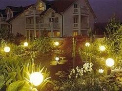 Светильники для сада своими руками